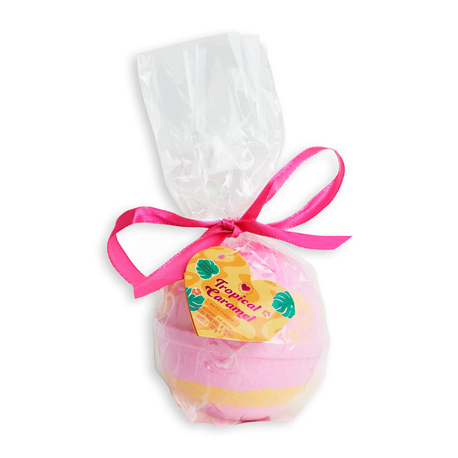 Revolution I Heart Tropical Caramel Burst Bath Fizzer