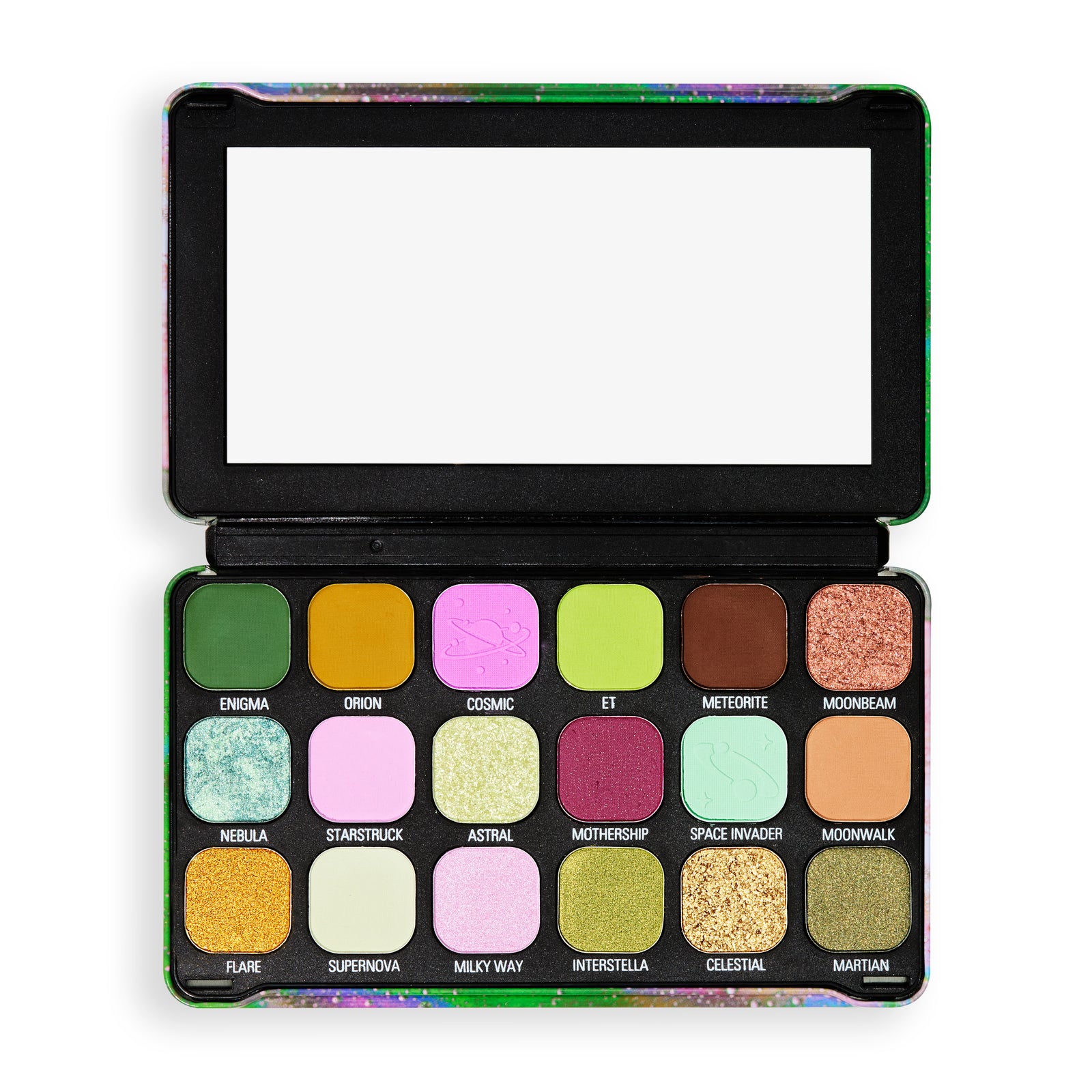 Revolution Forever Flawless Palette Astro Nova Green