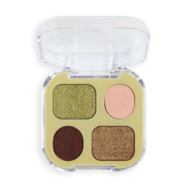 Revolution Bouncy Pop Eye/Shadow Palette Evergreen