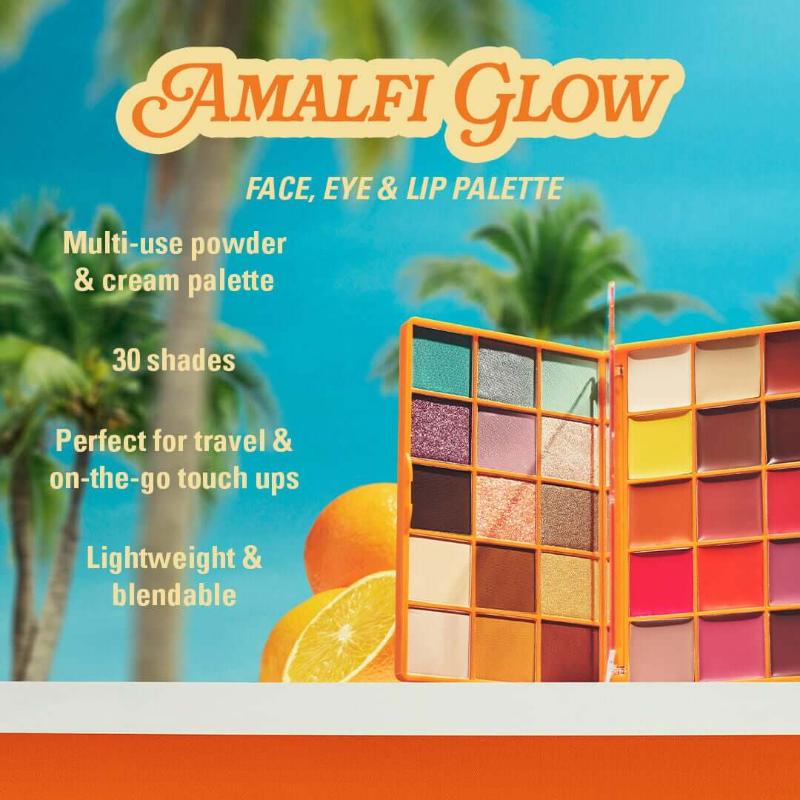 Revolution Everything Face, Eye, Lip Icon Pallet Amalfi Glow