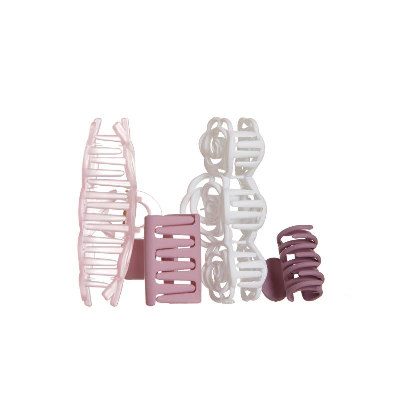 Danielle - Butterfly Claw Clip Set 4 Pc