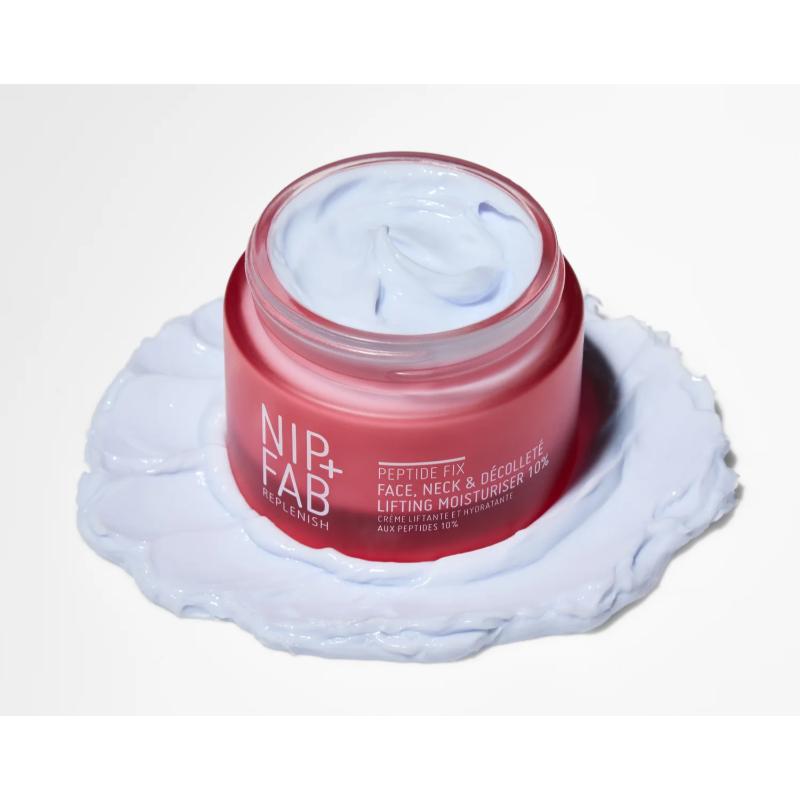 NIP AND FAB Peptide Fix Face, Neck and Décolleté Lifting Moisturiser 10%
