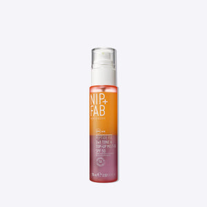 Nip + Fab Peptide Fix 2-in-1 SPF 50 Tone + Top Up Mist 4% 75ml