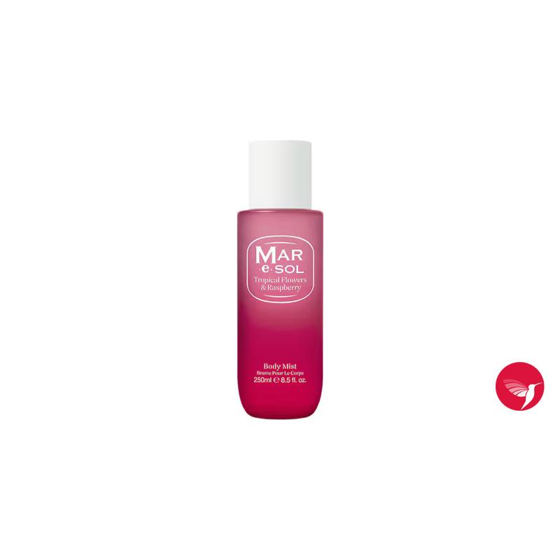 Mar e Sol Tropical Flowers & Raspberry