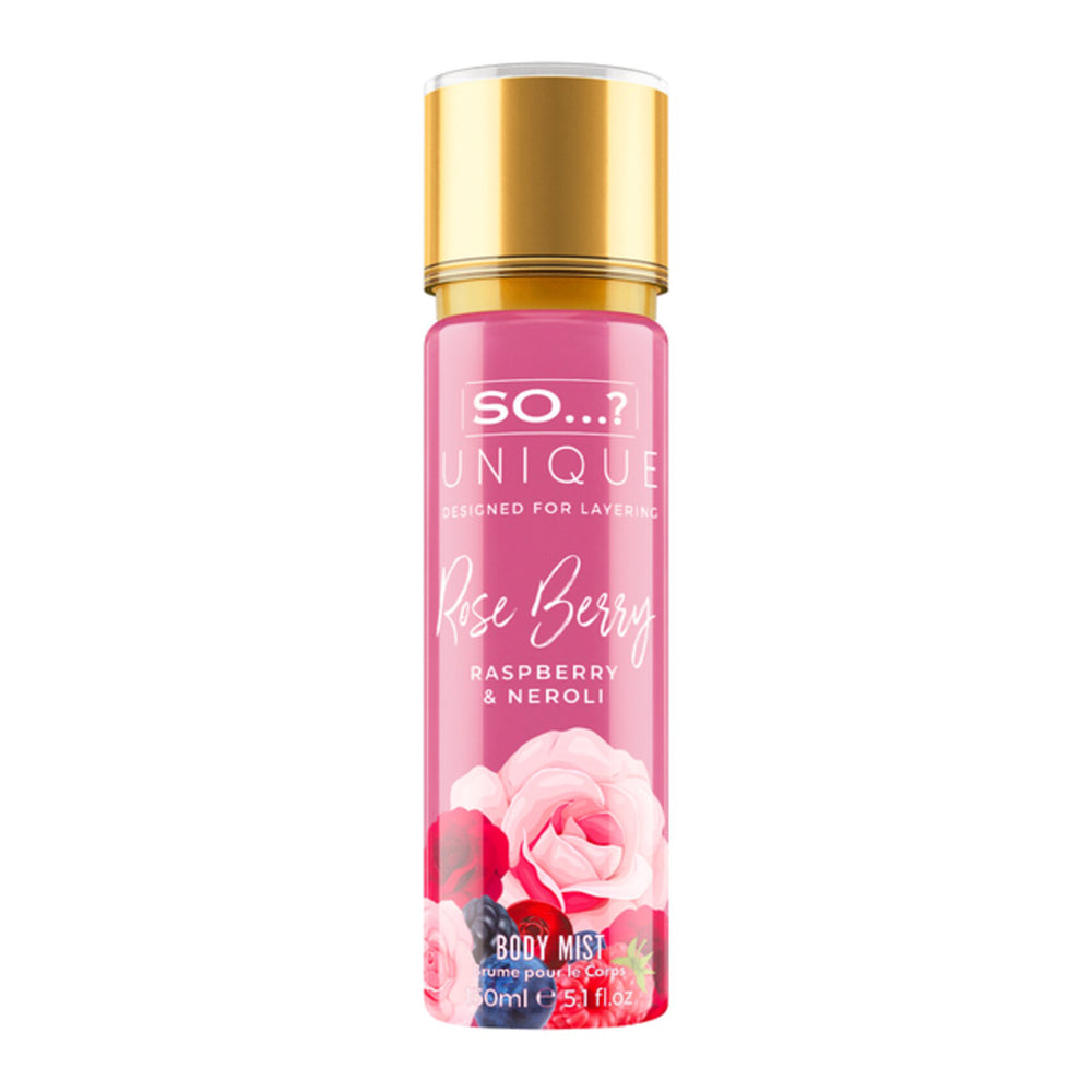 So...? Unique Rose Berry Body Mist