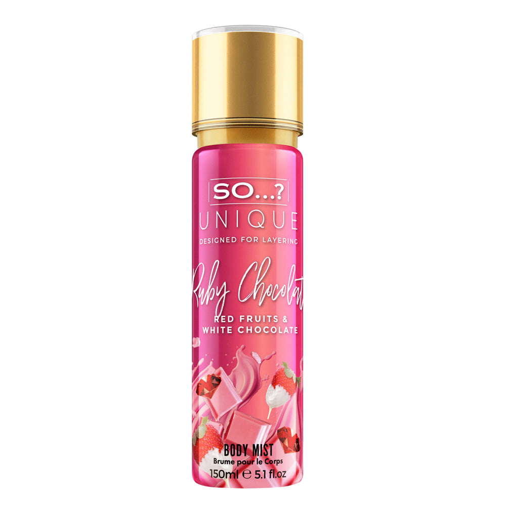 So...? Unique Ruby Chocolate Body Mist