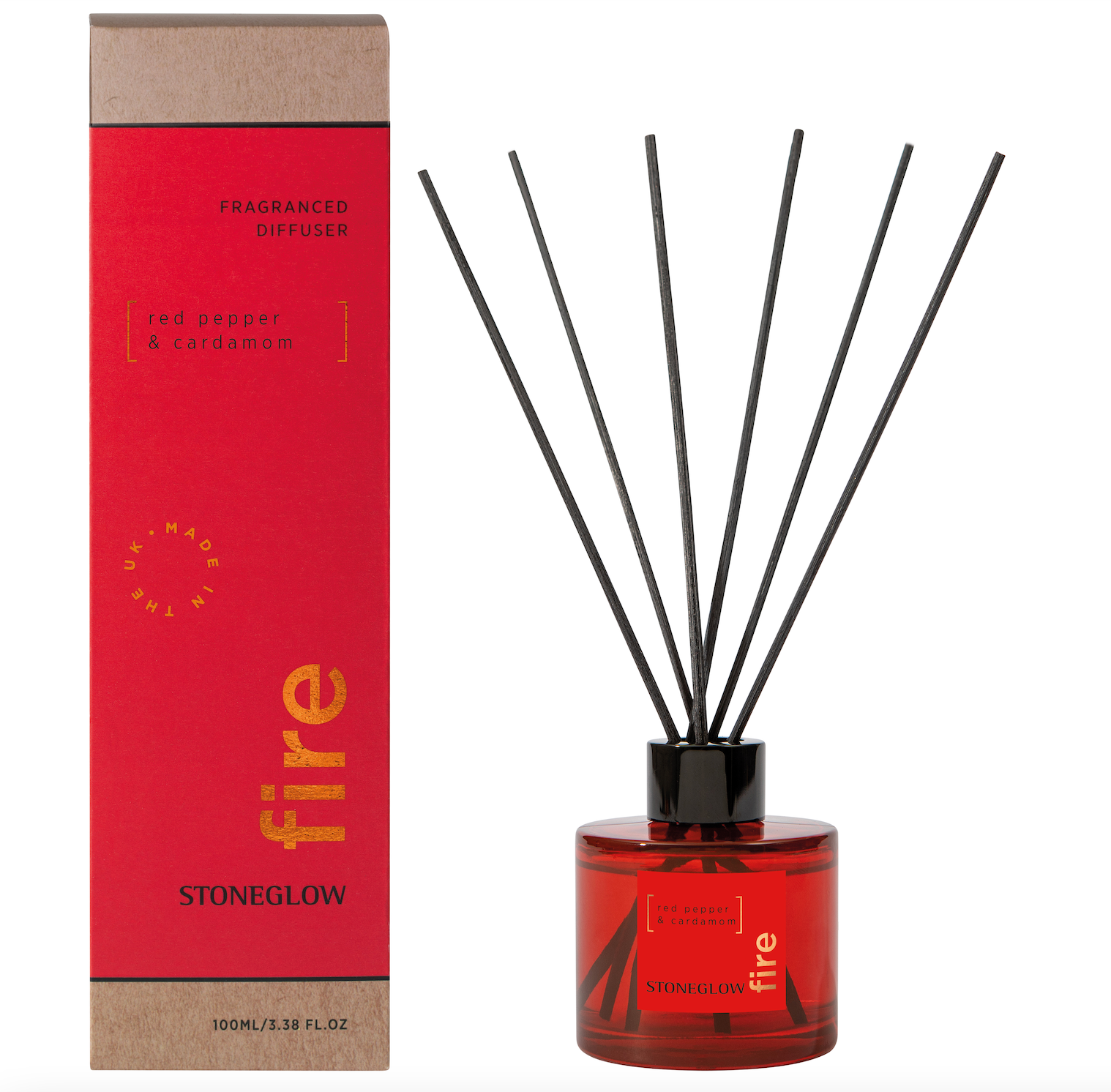 Stoneglow Elements - Fire - Reed Diffuser