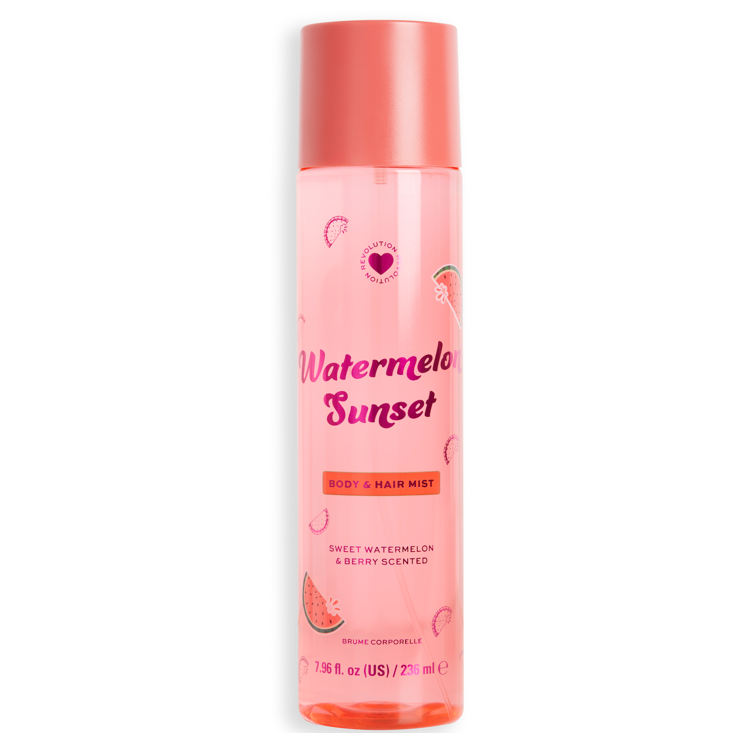 Revolution I Heart Watermelon Sunset Body and Hair Mist