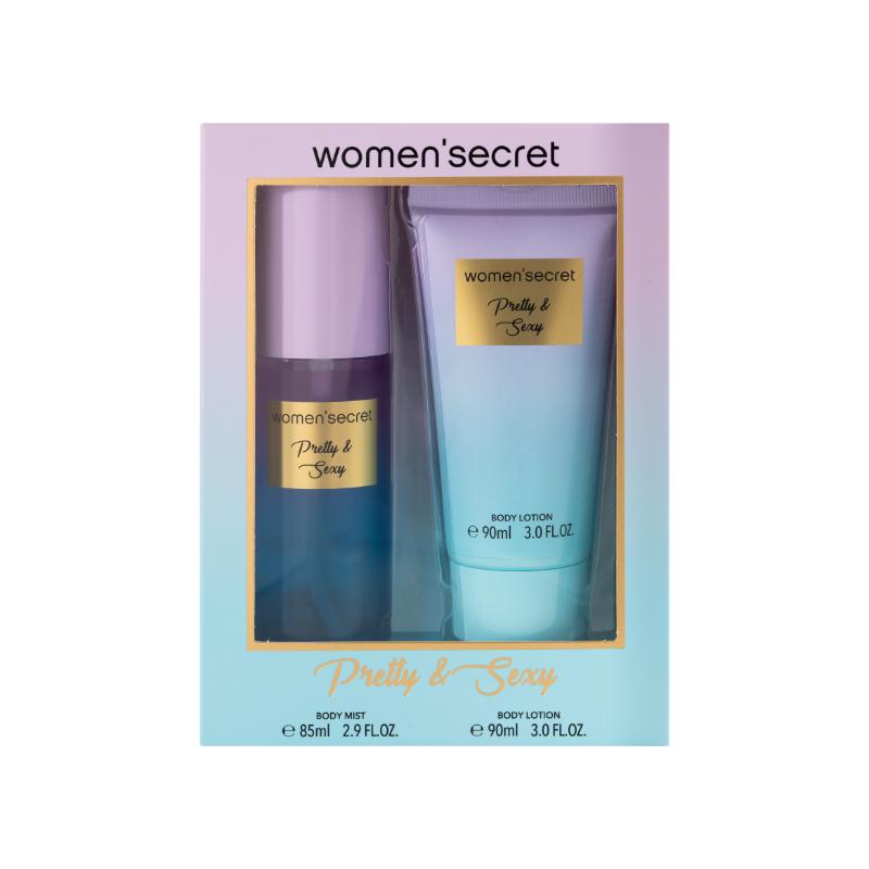 Women Secret Pretty And Sexy  B.Mist +B.Lotion 90 Ml