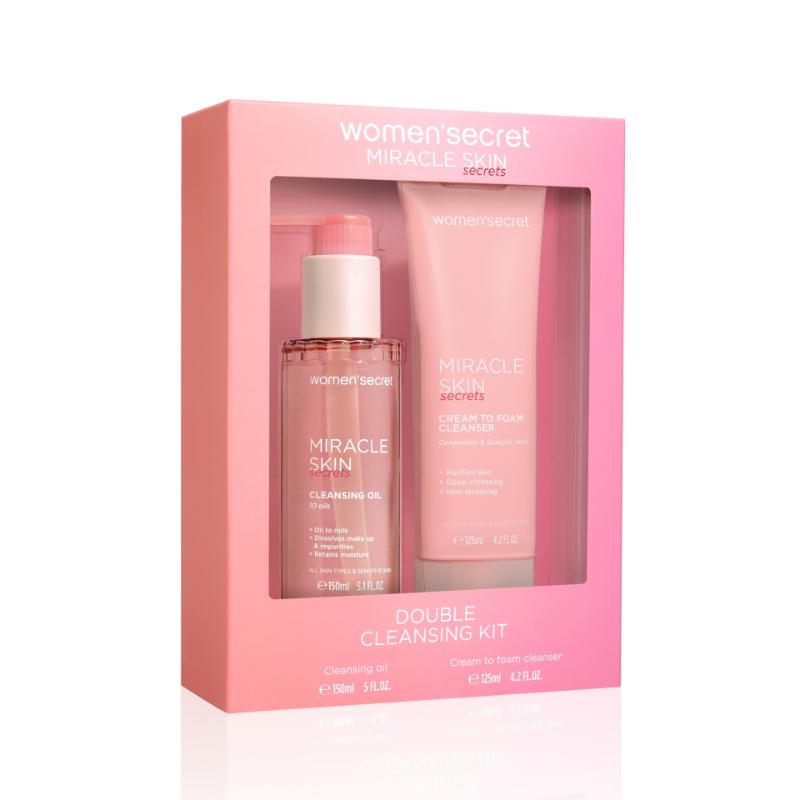 Women Secret Miracle Skin Double Cleanse Kit