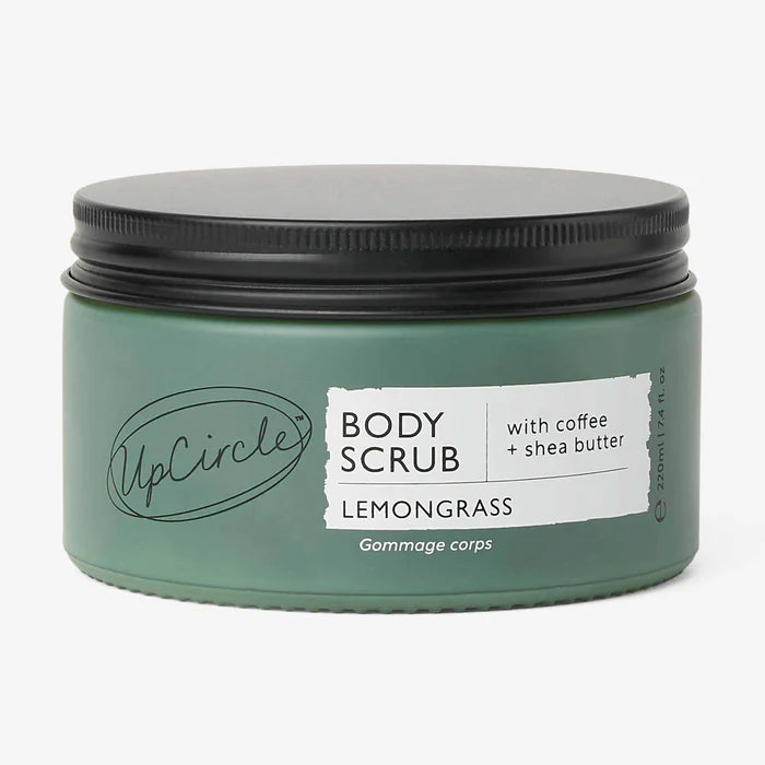 Upcircle Coffee Body Scrub with Lemongrass + Shea Butter