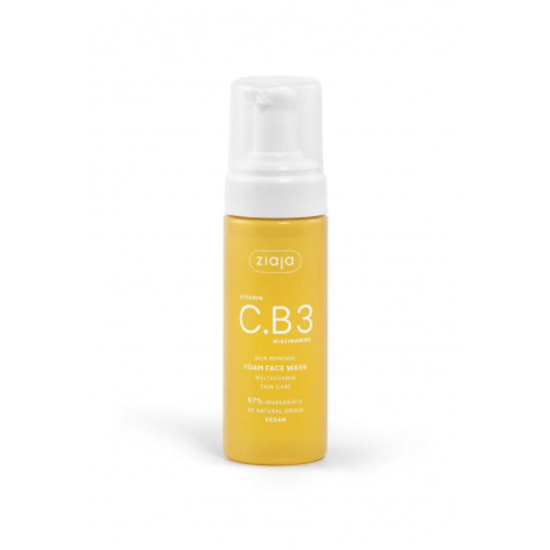Ziaja Vitamin C.B3 Niacinamide Foam Face Wash 150M