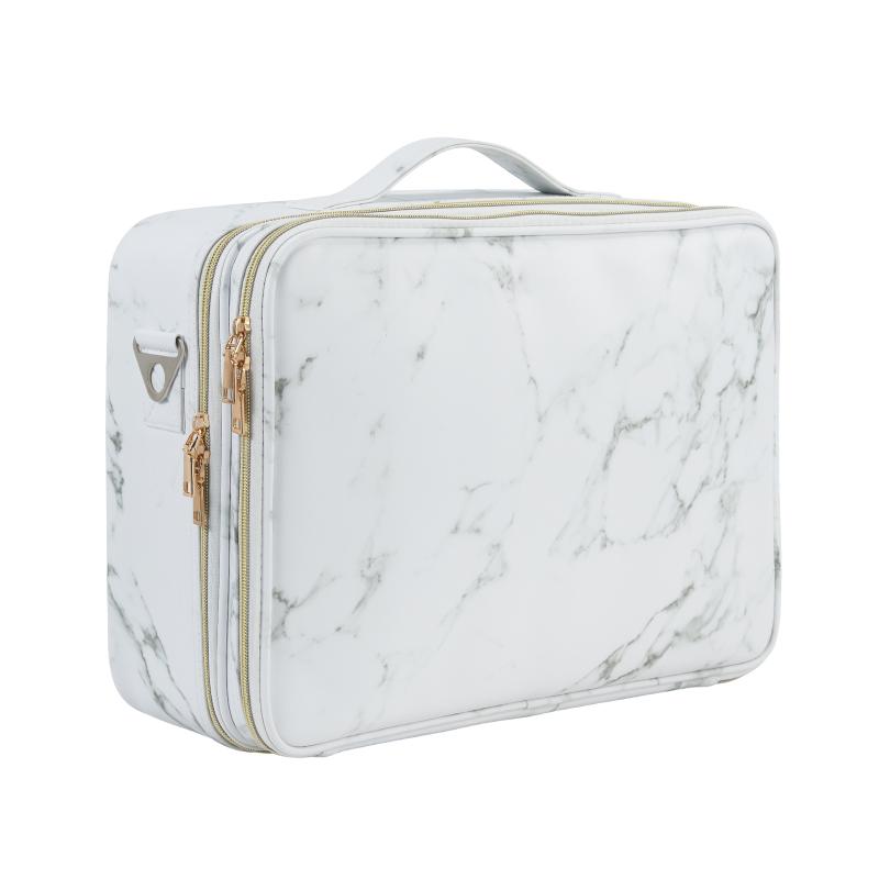 Big Rock Professional Makeup Bag - Marble