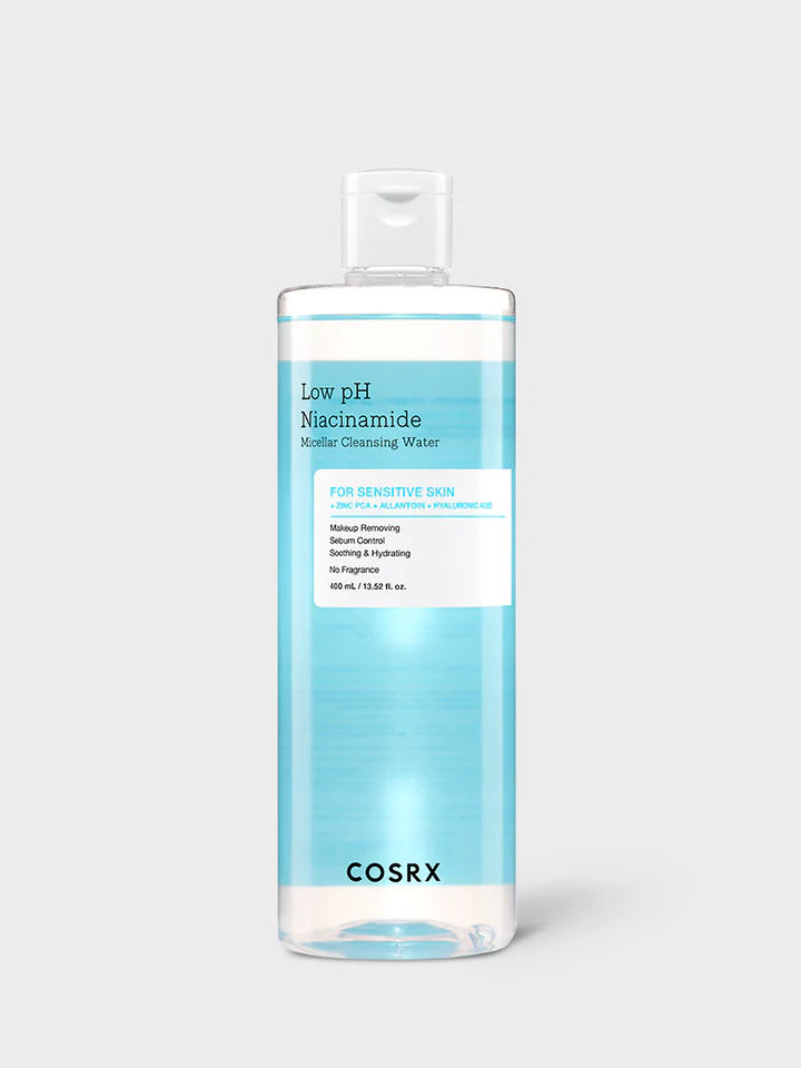 Cosrx Cleanser / Makeup Remover Low pH Niacinamide Micellar Cleansing Water 400ml