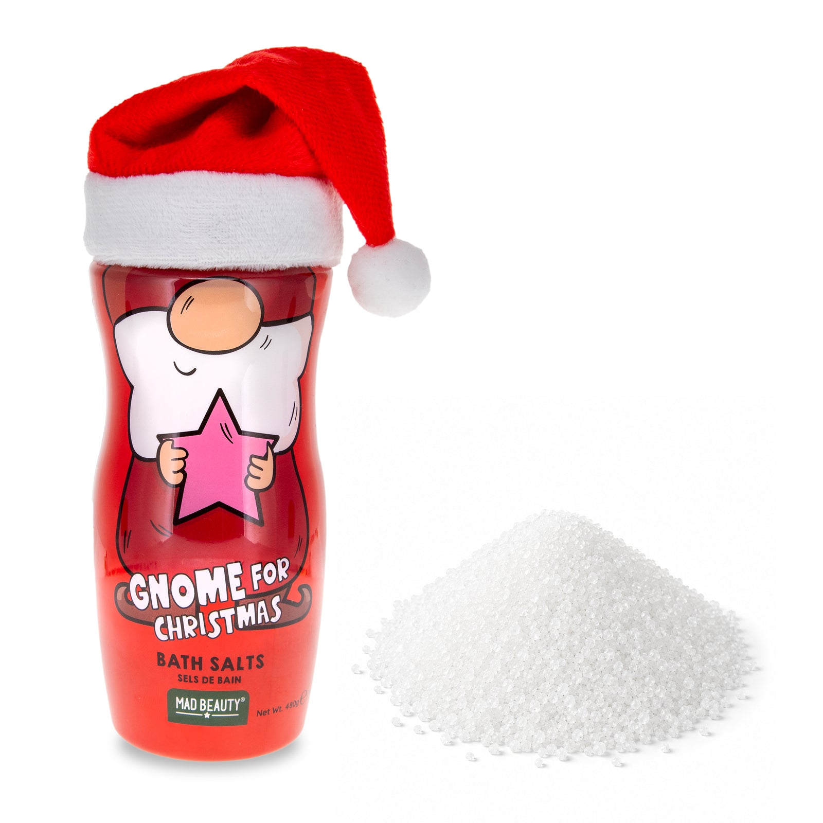 Mad Beauty Gnome for Xmas Bath Salts