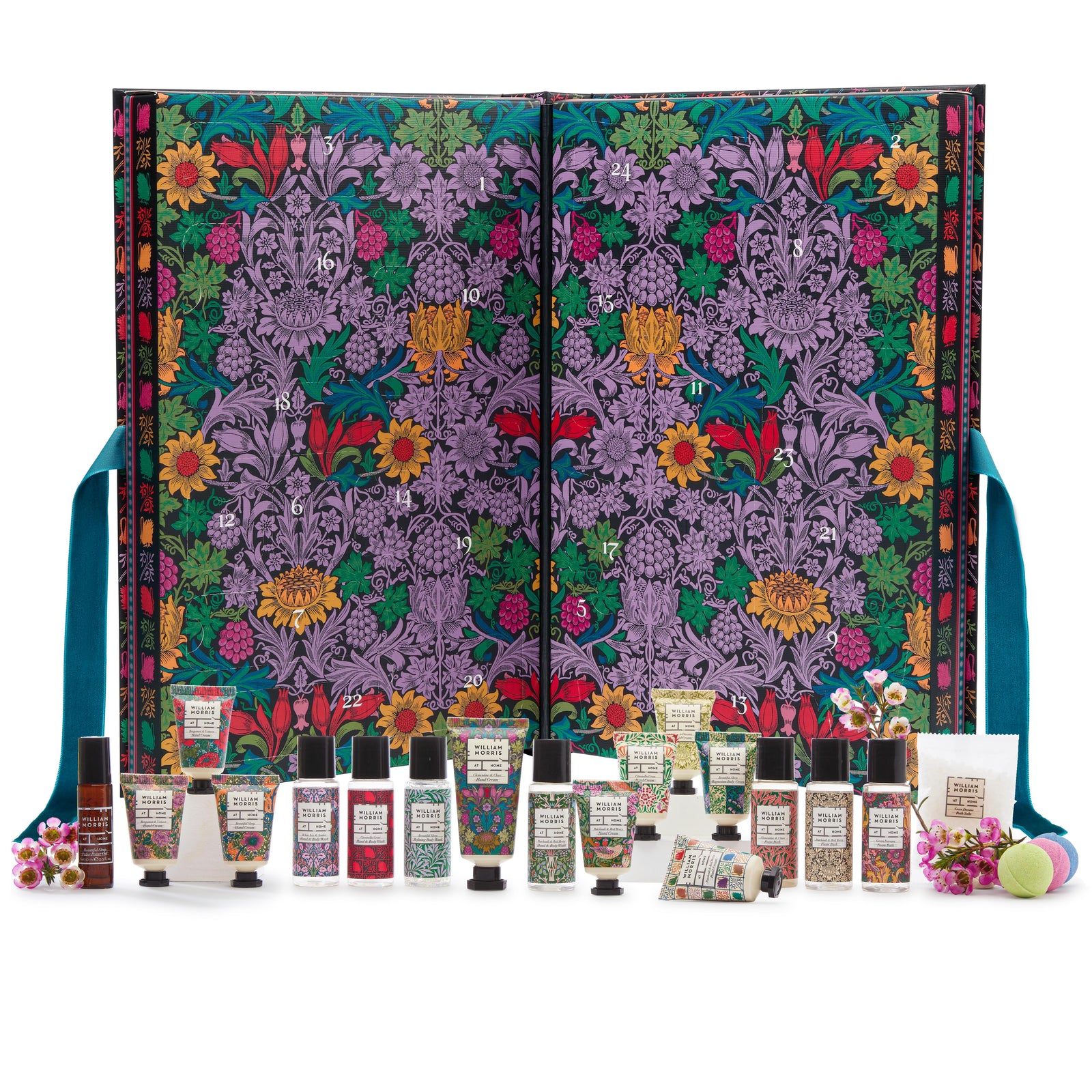 Heathcote & Ivory William Morris Home Sunflower Swan - Advent Calendar