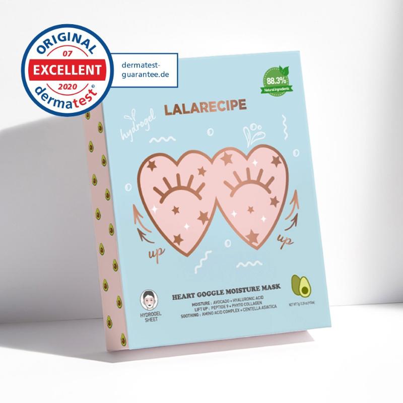 LalaRecipe Heart Goggle Moisture Mask
