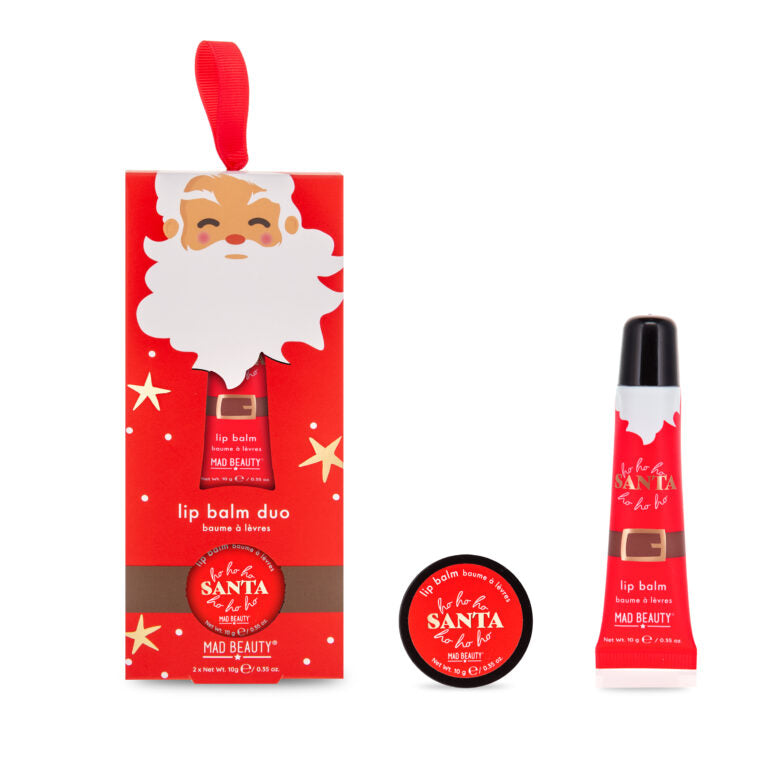 Mad Beauty MB HoHo Holiday Lip Balm Duo