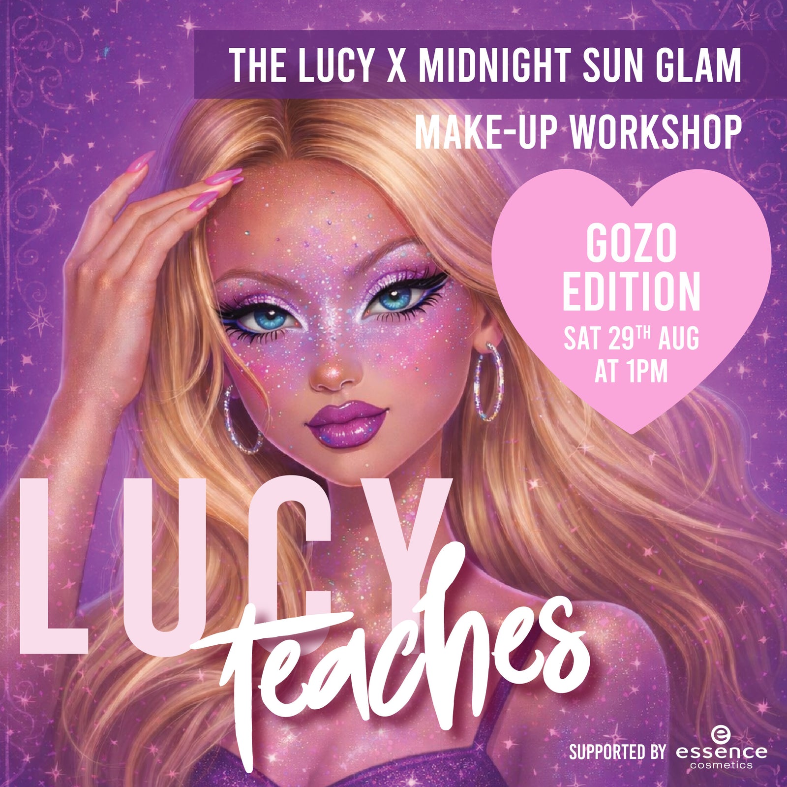 🎤✨ Lucy Teaches: Zara Larsson’s Midnight Sun Glam – Gozo Edition ✨🌙