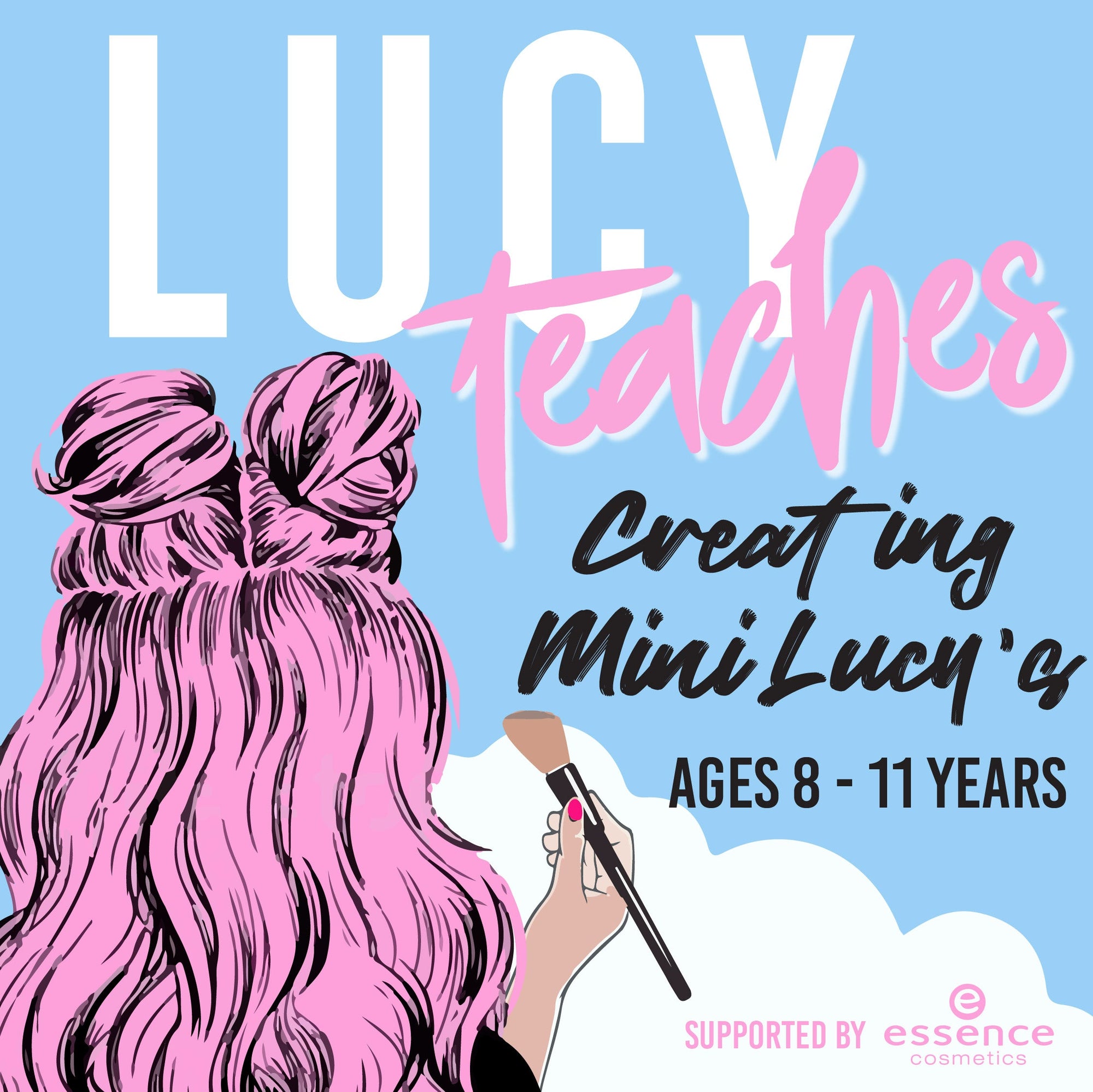 Lucy Teaches: Children's Beauty Workshop for Beginners (Mini - 8-11 Years Old) | May