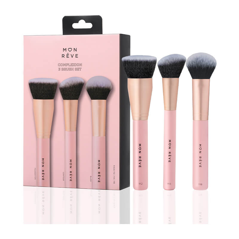 Mon Reve Set 3Pcs Brush Complexion Face