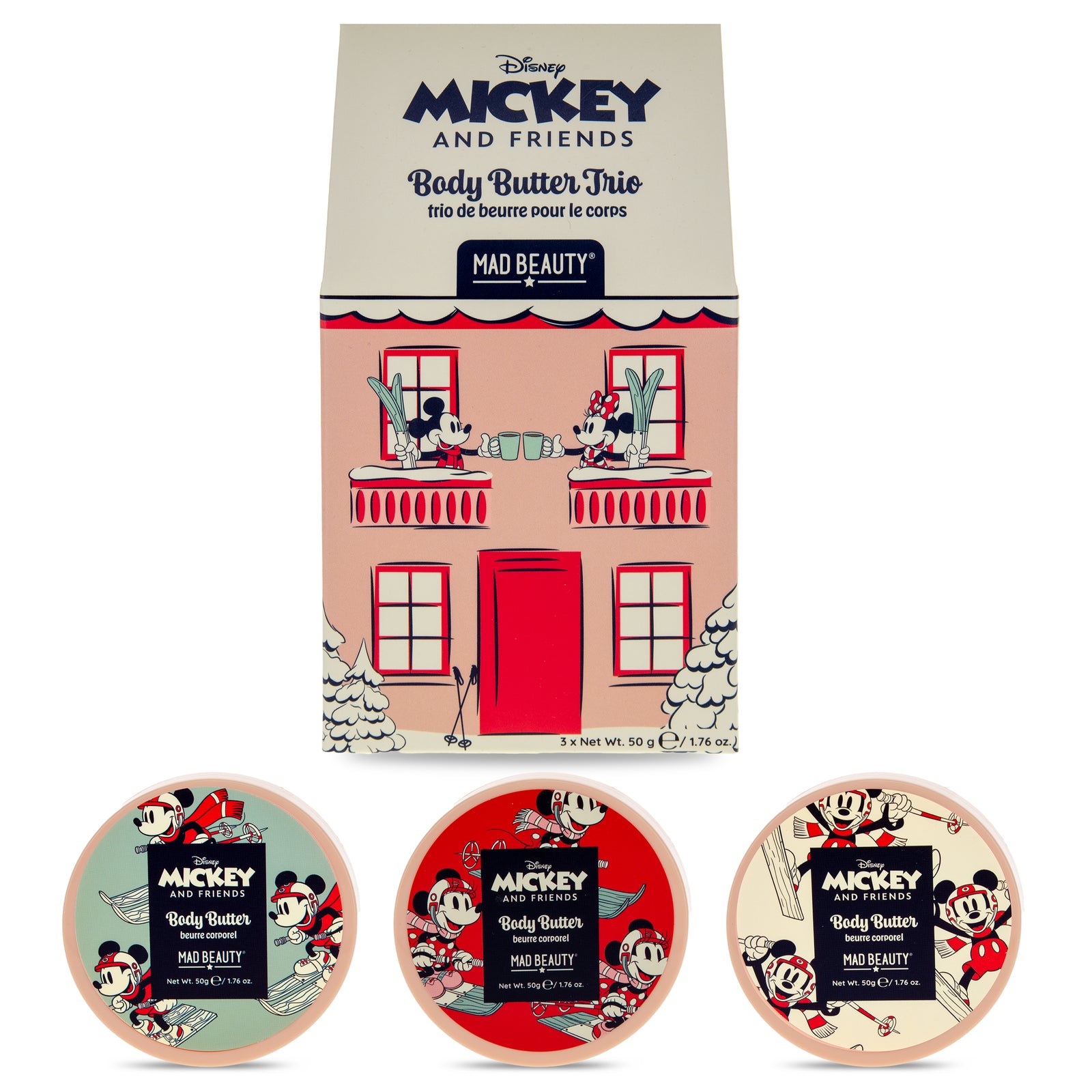 Mad Beauty Mickey Ski Body Butter Trio