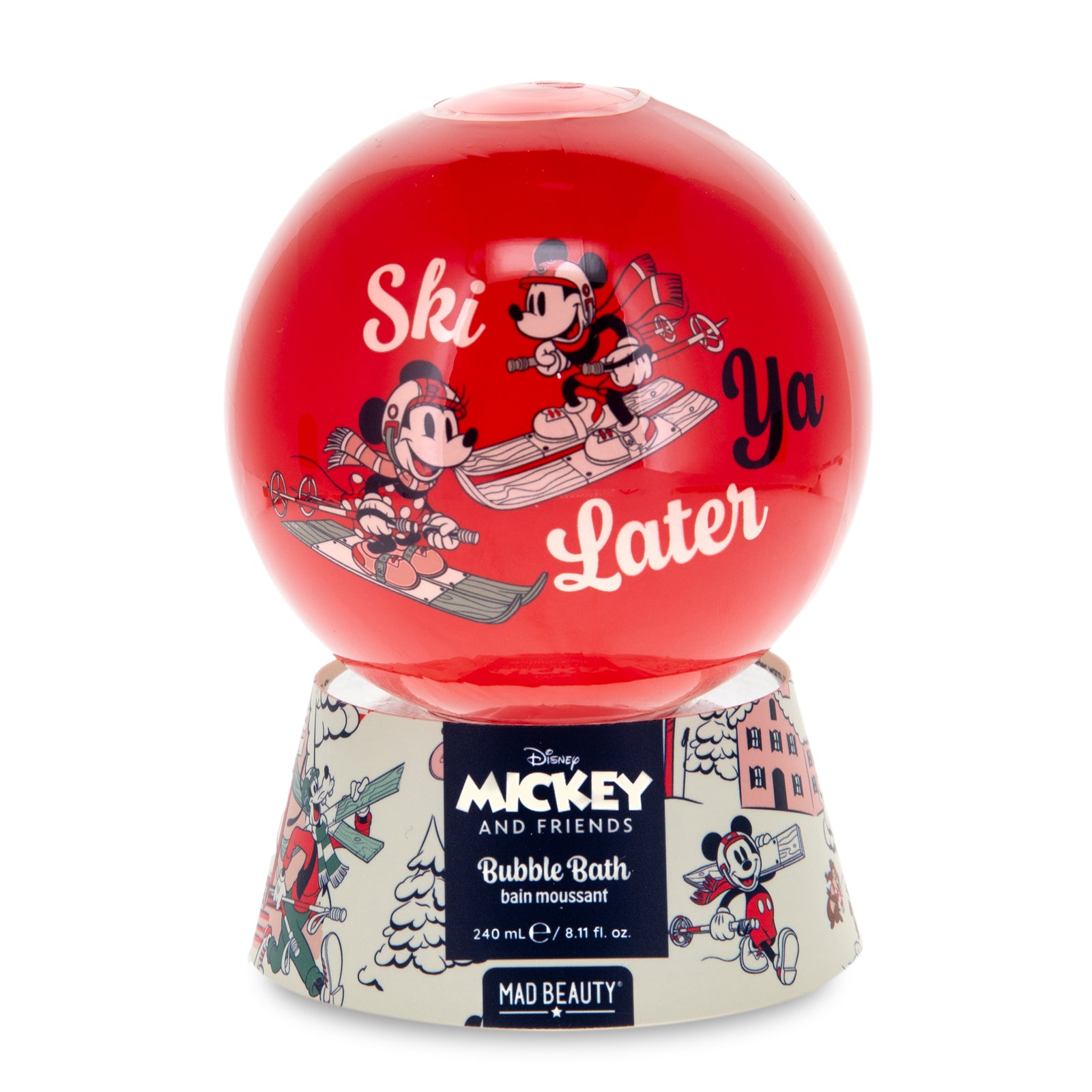 Mad Beauty Mickey Ski Bauble Bubble Bath