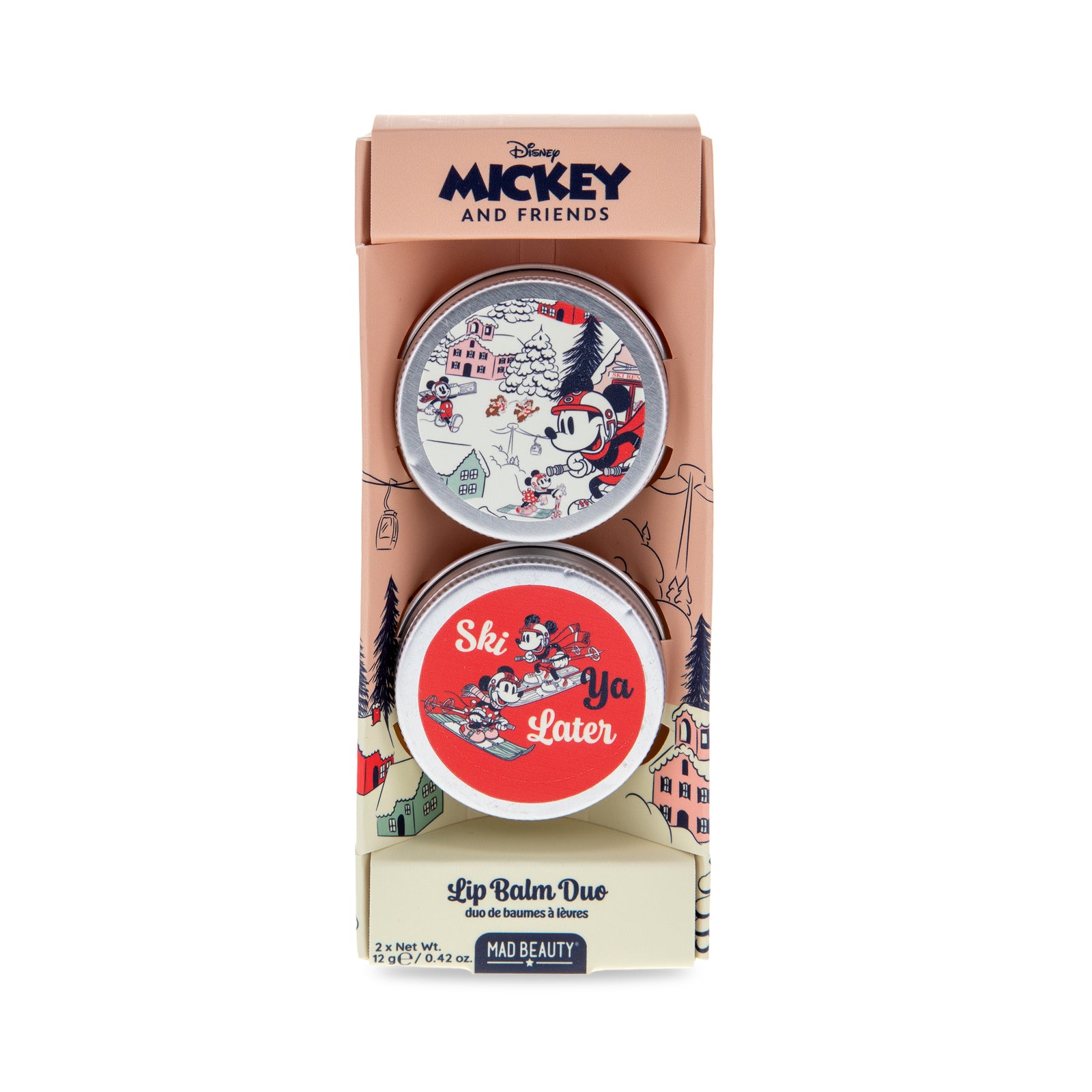 Mad Beauty Mickey Ski Lip Balm Duo