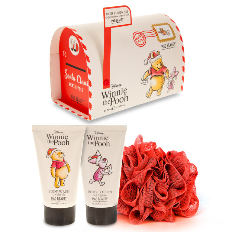 Mad Beauty Winnie The Pooh - Festive Bath & Body Set