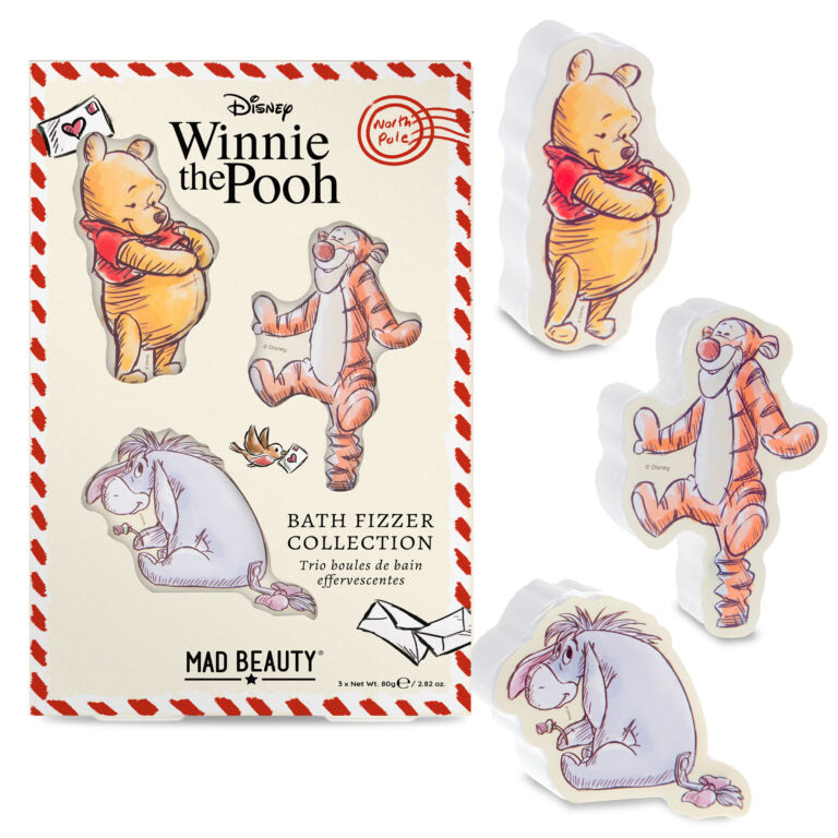 Mad Beauty Winnie The Pooh - Festive Bath Fizzer Collection