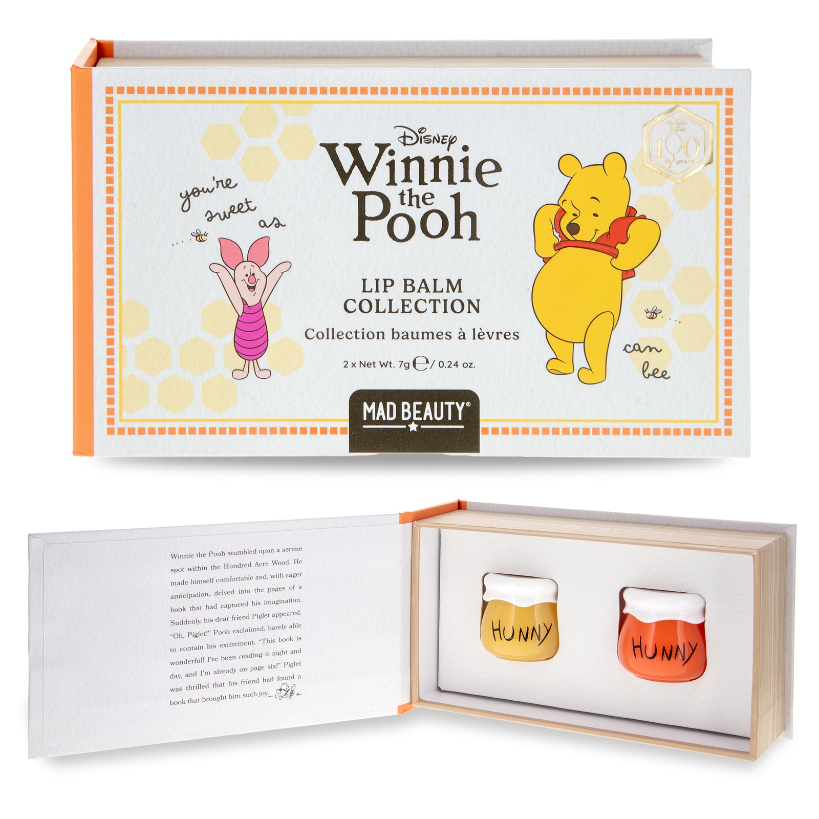 Mad Beauty Winnie Storybook Lip Balm Collection