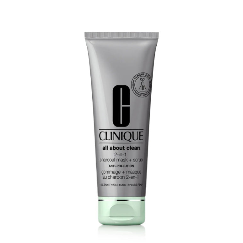 Clinique All About Clean™ All About Clean 2-in-1 Charcoal Mask + Scrub