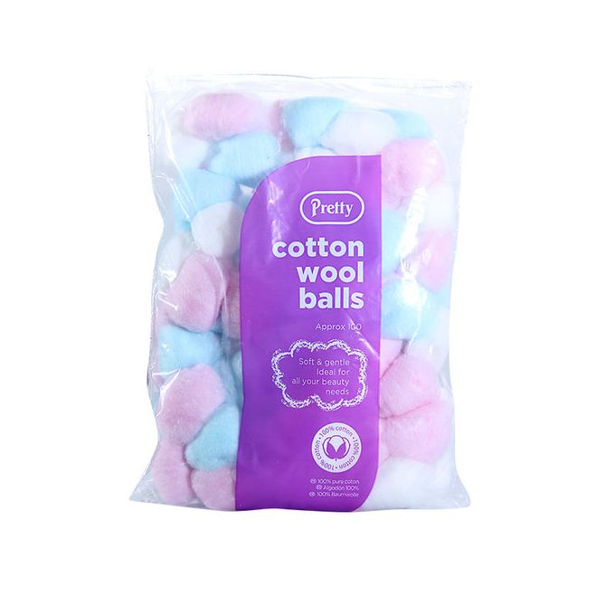 Pretty Colour Cotton Wool Balls