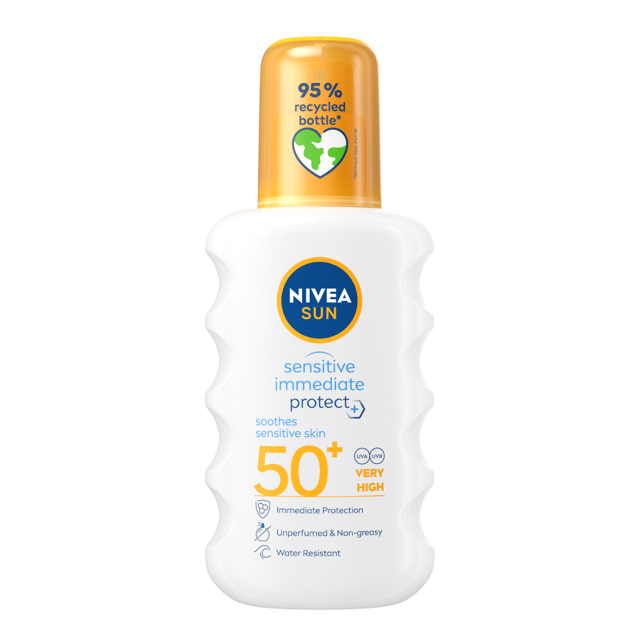 Nivea Sun Sensitive Immediate Protect Spray SPF50+ 200Ml