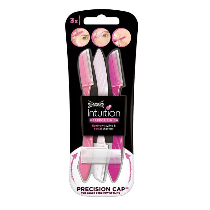 Wilkinson Sword Intuition Perfect Finish Eyebrow Shaper X3
