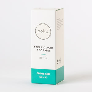 POKO Azelaic Acid Spot Gel 30ml For breakouts, redness and uneven skin tone