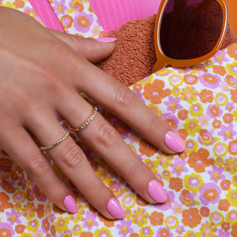 Le Mini Macaron Gel Polish - Bubblegum Crush