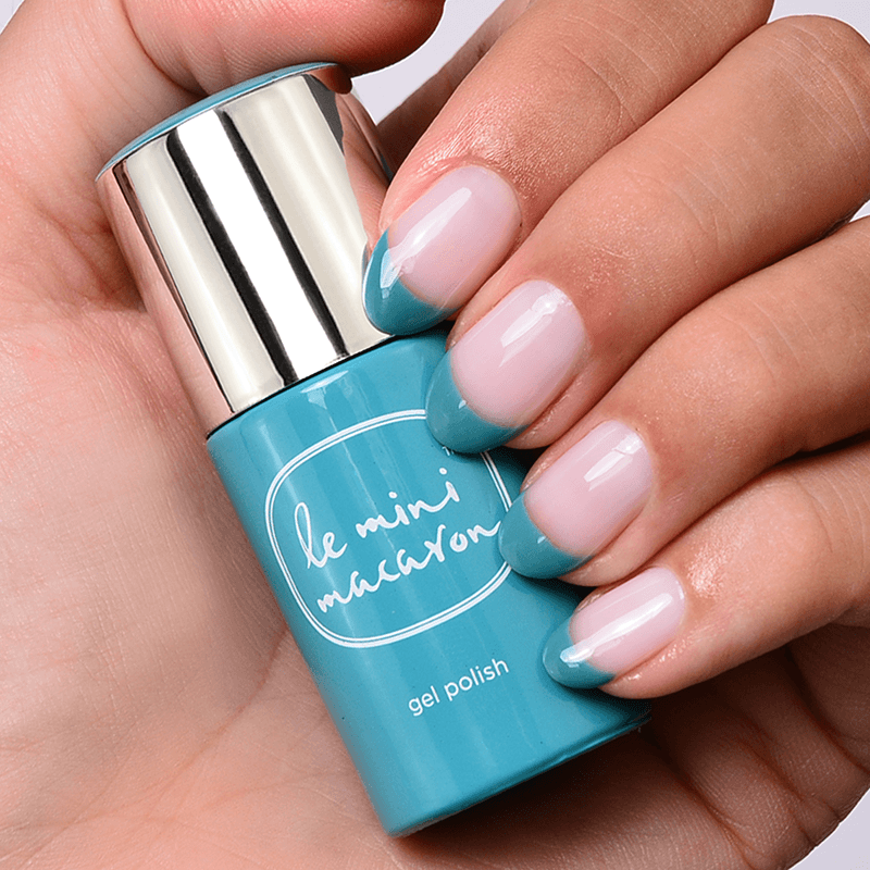 Le Mini Macaron Gel Polish - Blue Lagoon