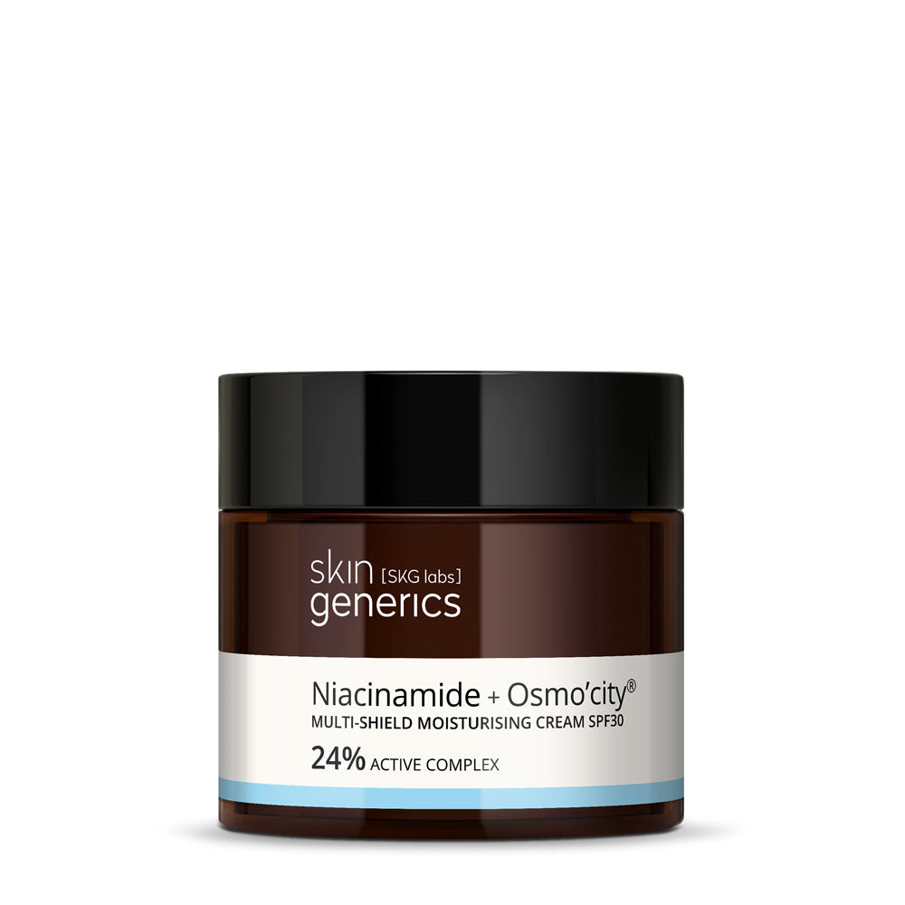 Skin Generics Multi-Shield Moisturising Cream SPF 30 Niacinamide + Osmo'city® 24% Active Complex