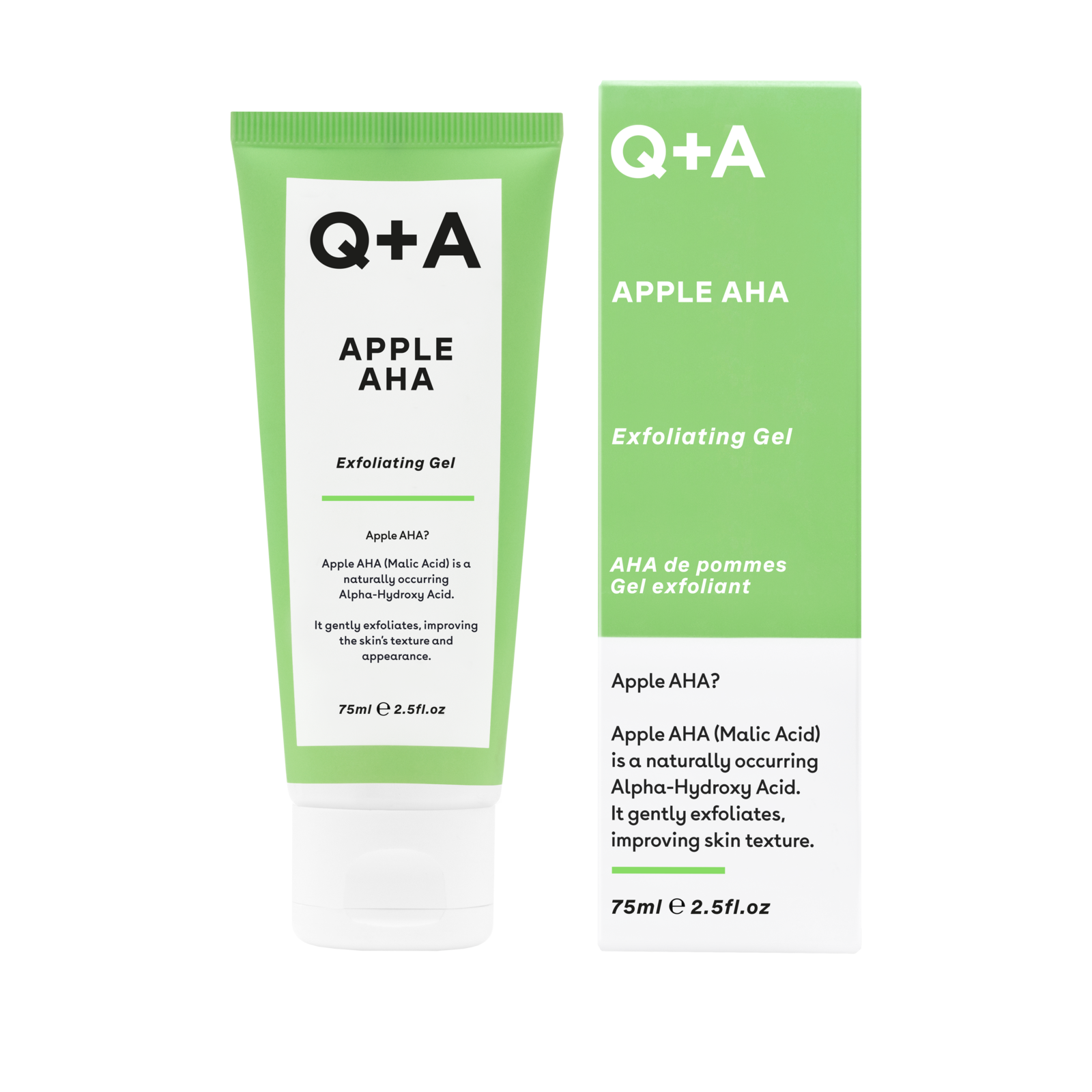 Q+A Apple AHA Exfoliating Cleanser
