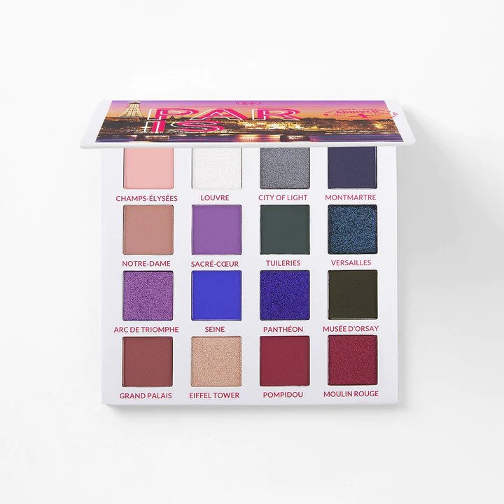 BH Cosmetics Passion In Paris 16 Colour Eyeshadow Palette