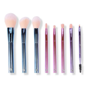 BH Cosmetics The Total Package 8 Piece Face & Eye Brush Set With Wrap