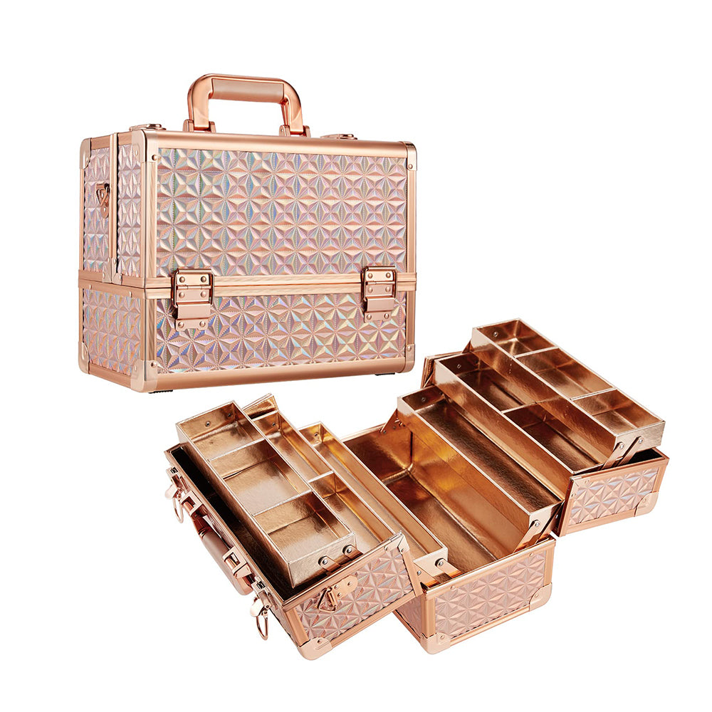 Big Make Up Case Golden Series - Gold