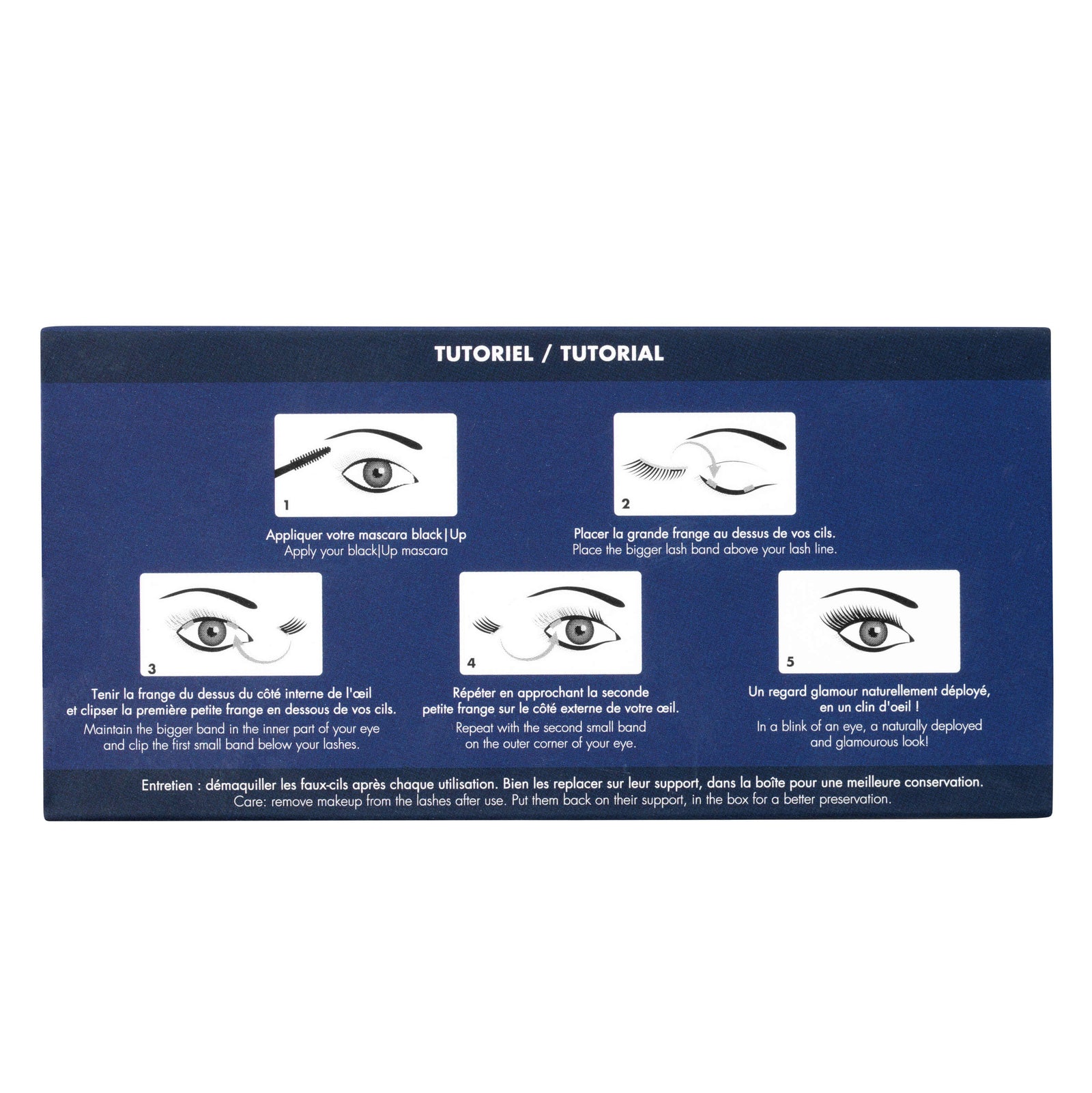 BlackUp Magnetic False Lashes N°06