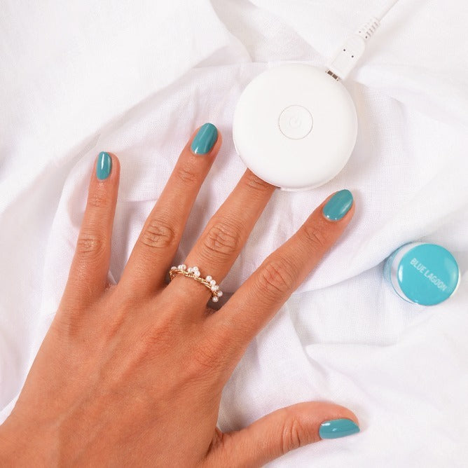 Le Mini Macaron Gel Polish - Blue Lagoon