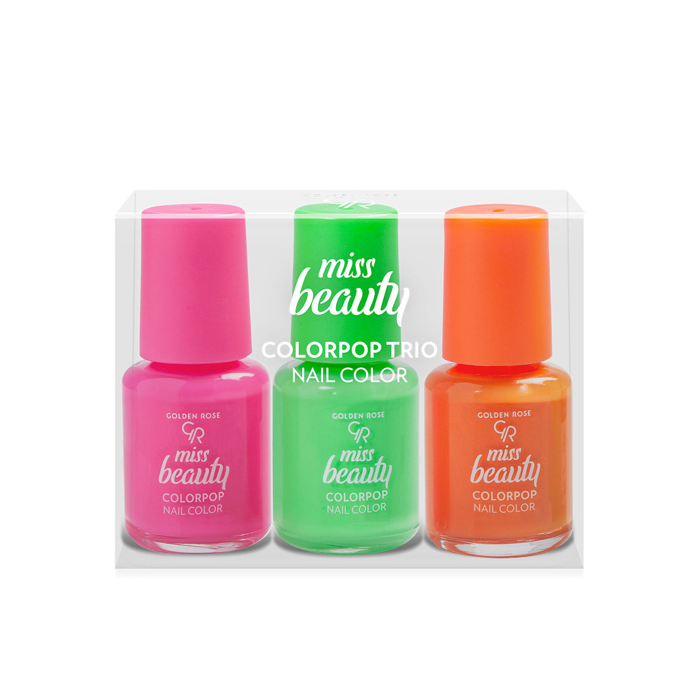 Golden Rose Miss Beauty Colorpop Trio Nail Colors