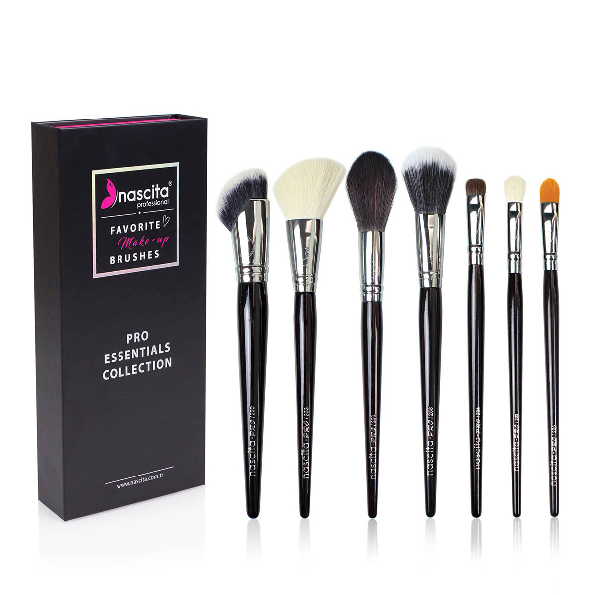 Nascita Pro Essentials Collection Basic Makeup Brush Set
