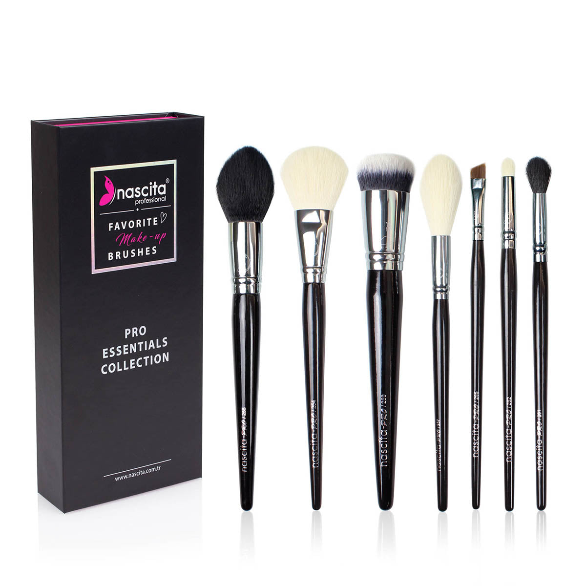 Nascita Pro Essentials Collection Detailed Makeup Brush Set