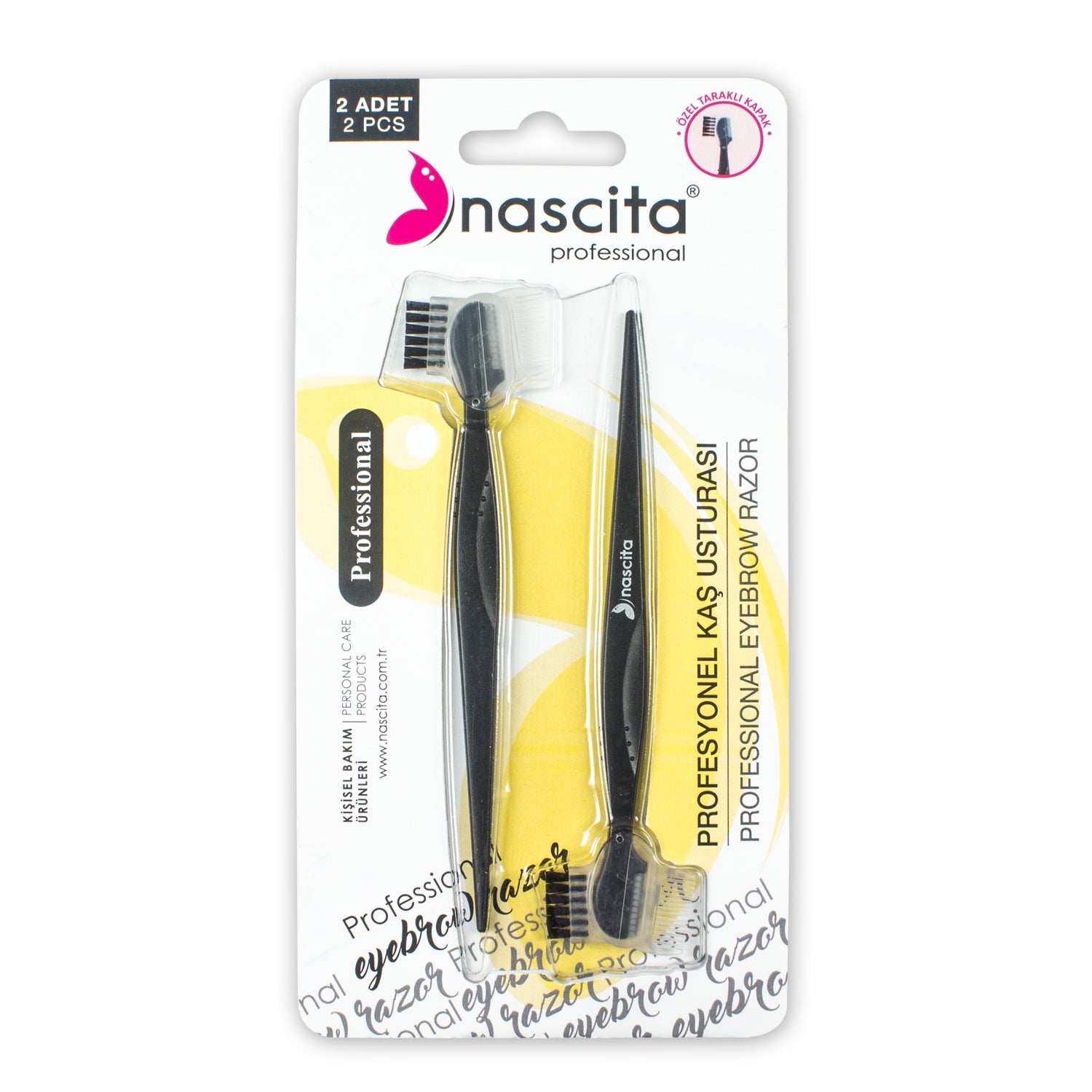 Nascita Professional Eyebrow Razor Double
