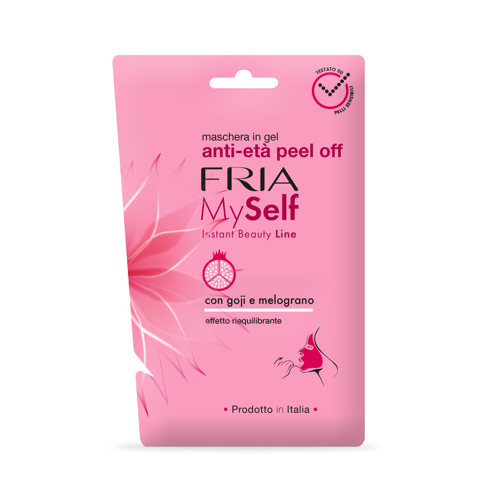 Fria Myself Mask in Gel Detox Anti-Age Peel Off Mask